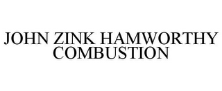 JOHN ZINK HAMWORTHY COMBUSTION