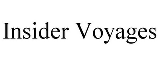 INSIDER VOYAGES