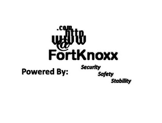 .COM HTTP WWW @ FORTKNOXX POWERED BY: SECURITY SAFETY STABILITY