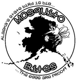 MOSQUITO BITES ALASKA'S STATE BIRD IS BIG... ...THE EGGS ARE PROOF!