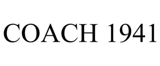 COACH 1941