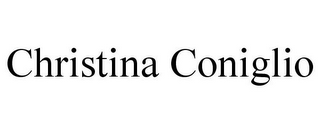 CHRISTINA CONIGLIO