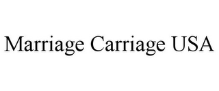 MARRIAGE CARRIAGE USA