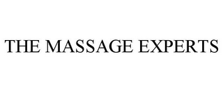 THE MASSAGE EXPERTS