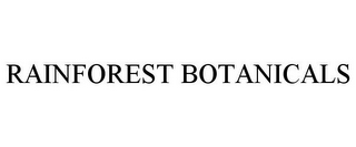 RAINFOREST BOTANICALS