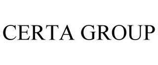 CERTA GROUP