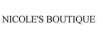 NICOLE'S BOUTIQUE