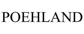POEHLAND