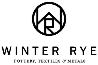 WR WINTER RYE POTTERY, TEXTILES & METALS