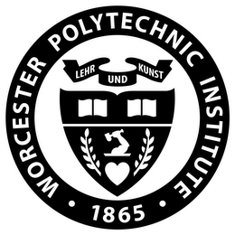 WORCESTER POLYTECHNIC INSTITUTE 1865 LEHR UND KUNST