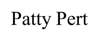 PATTY PERT