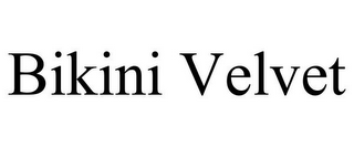 BIKINI VELVET