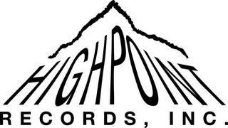 HIGHPOINT RECORDS, INC.