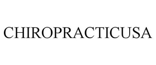 CHIROPRACTICUSA