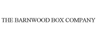 THE BARNWOOD BOX COMPANY