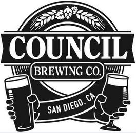 COUNCIL BREWING CO. SAN DIEGO, CA