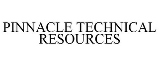 PINNACLE TECHNICAL RESOURCES