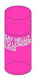 SAY HELLO TO LONGER LEGS