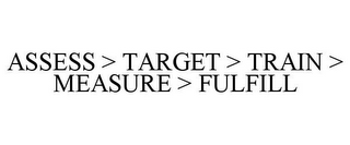 ASSESS > TARGET > TRAIN > MEASURE > FULFILL