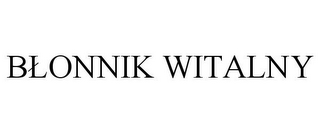 BLONNIK WITALNY
