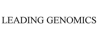 LEADING GENOMICS