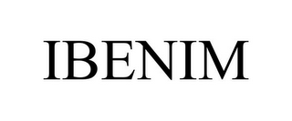 IBENIM