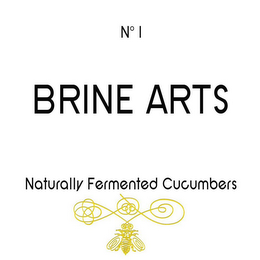 NO 1 BRINE ARTS NATURALLY FERMENTED CUCUMBERS