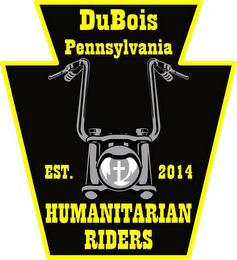 DUBOIS PENNSYLVANIA EST. 2014 HUMANITARIAN RIDERS