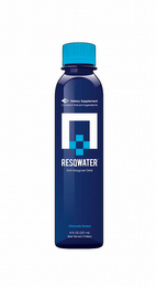 DS DIETARY SUPPLEMENT CONTAINS NATURAL INGREDIENTS RESQWATER ANTI-HANGOVER DRINK CLINICALLY TESTED BEST SERVED CHILLED