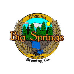 BIG SPRINGS BREWING CO. ATHENS, GA EST. 2013