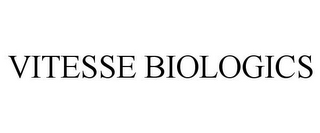 VITESSE BIOLOGICS