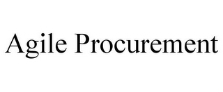 AGILE PROCUREMENT