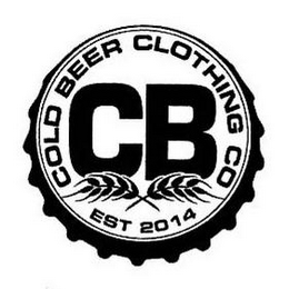 CB COLD BEER CLOTHING CO EST 2014