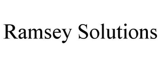 RAMSEY SOLUTIONS