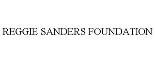 REGGIE SANDERS FOUNDATION