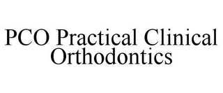 PCO PRACTICAL CLINICAL ORTHODONTICS