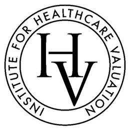 INSTITUTE FOR HEALTHCARE VALUATION IHV