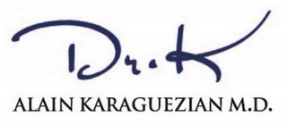 DR. K ALAIN KARAGUEZIAN M.D.