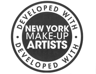 · DEVELOPED WITH · NEW YORK MAKE-UP ARTISTS