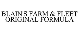 BLAIN'S FARM & FLEET ORIGINAL FORMULA