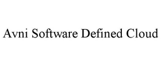 AVNI SOFTWARE DEFINED CLOUD