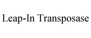 LEAP-IN TRANSPOSASE