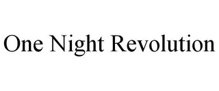 ONE NIGHT REVOLUTION