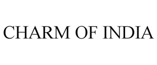 CHARM OF INDIA