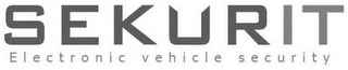 SEKURIT ELECTRONIC VEHICLE SECURITY