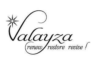 VALAYZA RENEW RESTORE REVIVE !