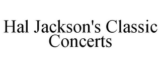 HAL JACKSON'S CLASSIC CONCERTS