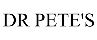 DR PETE'S