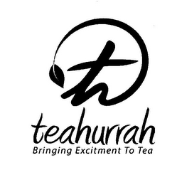 TH TEAHURRAH BRINGING EXCITEMENT TO TEA