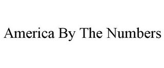 AMERICA BY THE NUMBERS